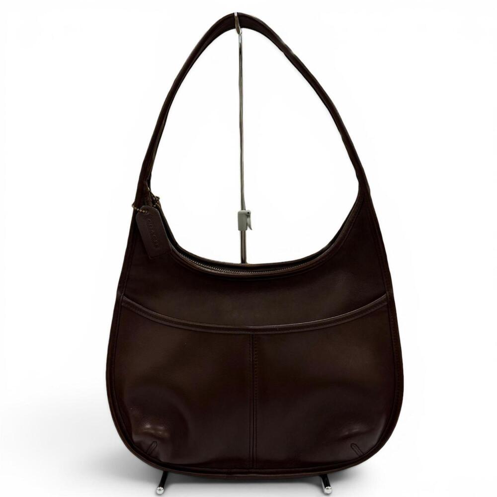 COACH Old Coach 9033 Ergo Rare Charm Included Glove Leather Semi-Shoulder One...